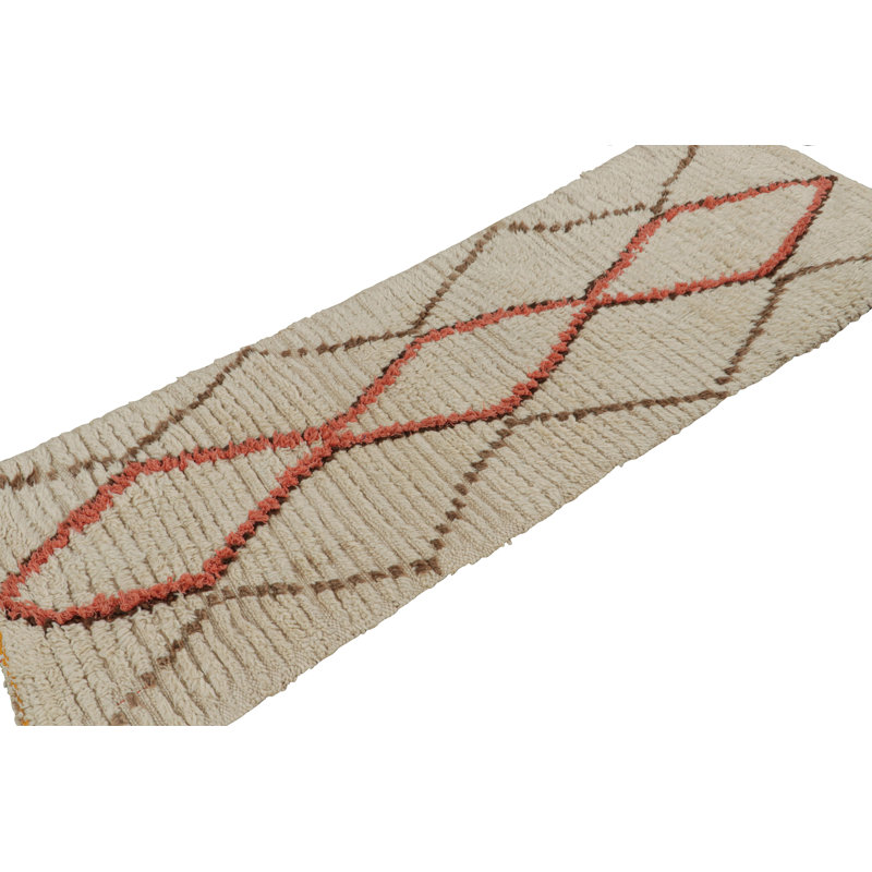 Wool Argyle Area Rug