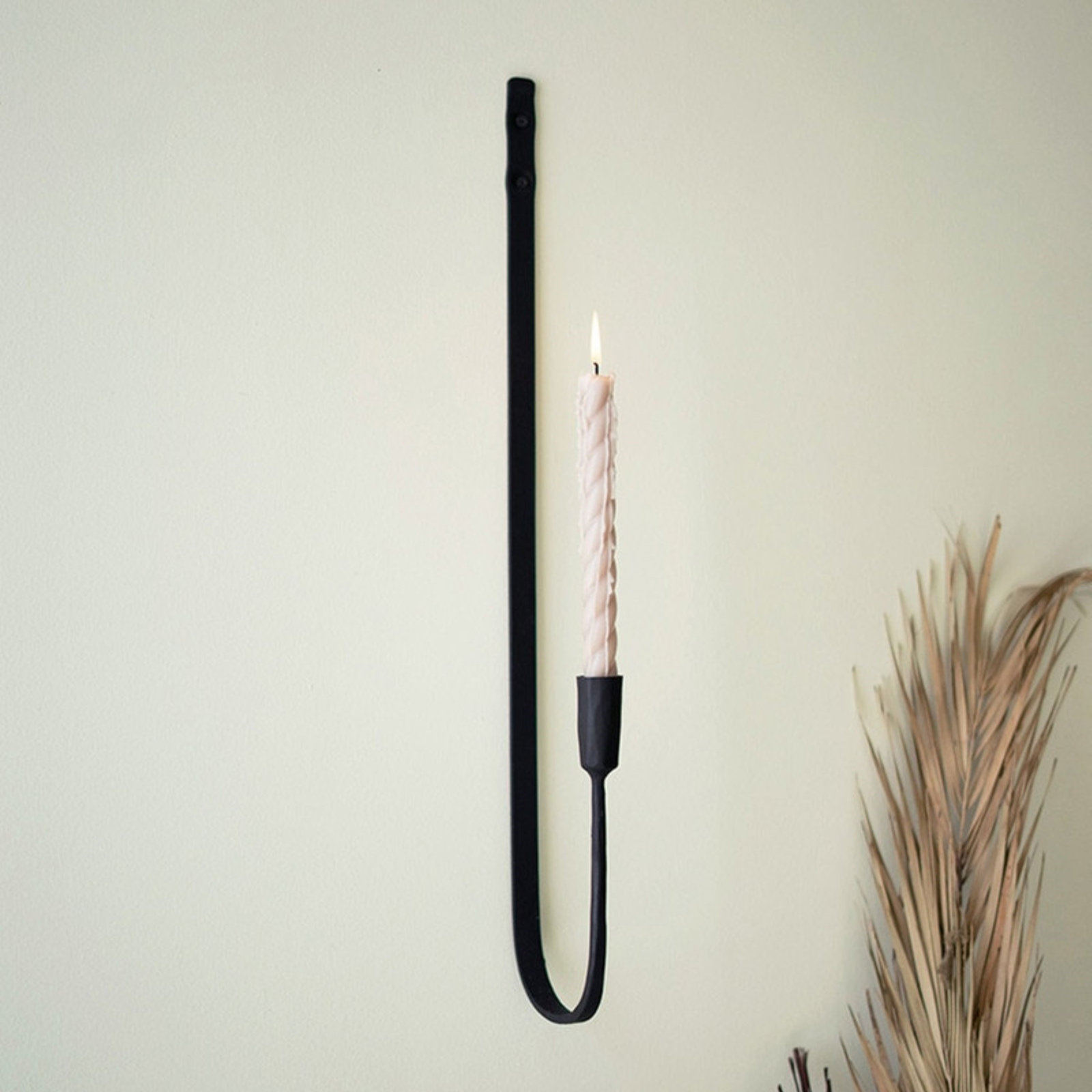 Iron Wall Sconce Candle Holder