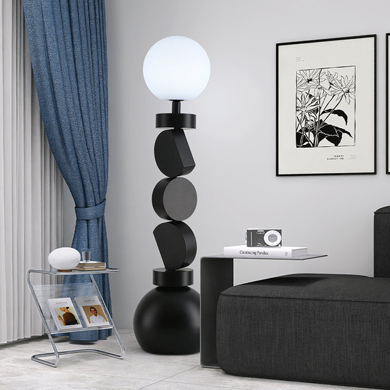 Iron Structure Without Plastic Floor-Standing Lamp For The Home