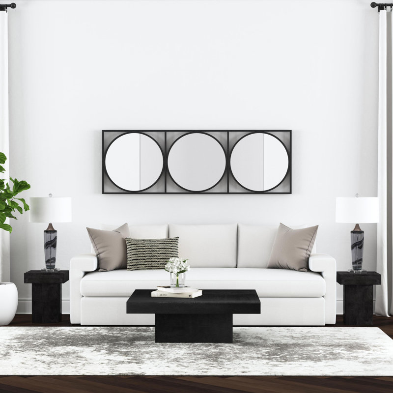 Alibi Single Coffee Table, Dusty Black