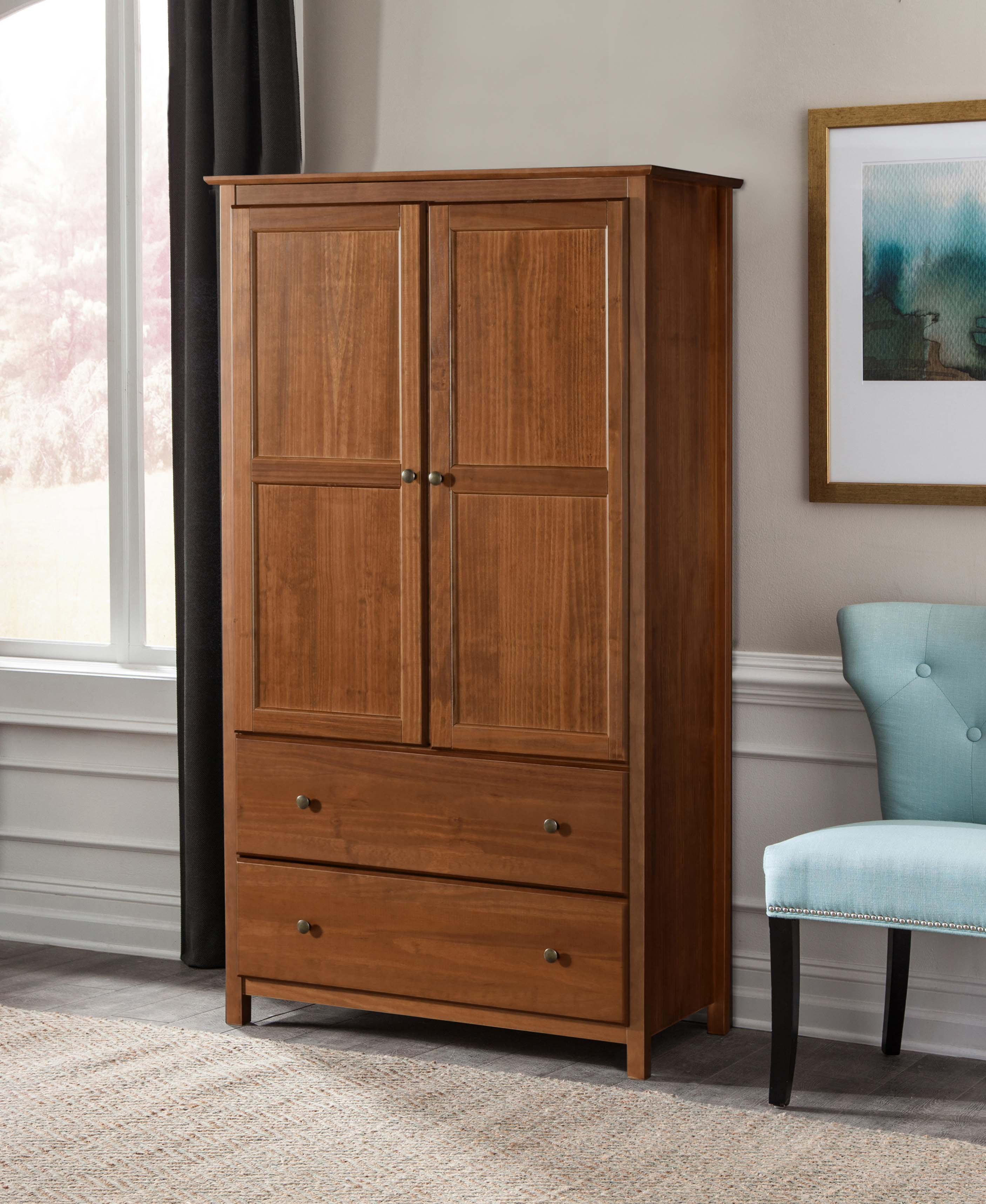 white christmas dresses Vintage Stanley Furniture Pecan Armoire Dresser – Standpipe Antiques