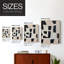 ABSTRACT Series, impression encadrée en bois massif-1215068747