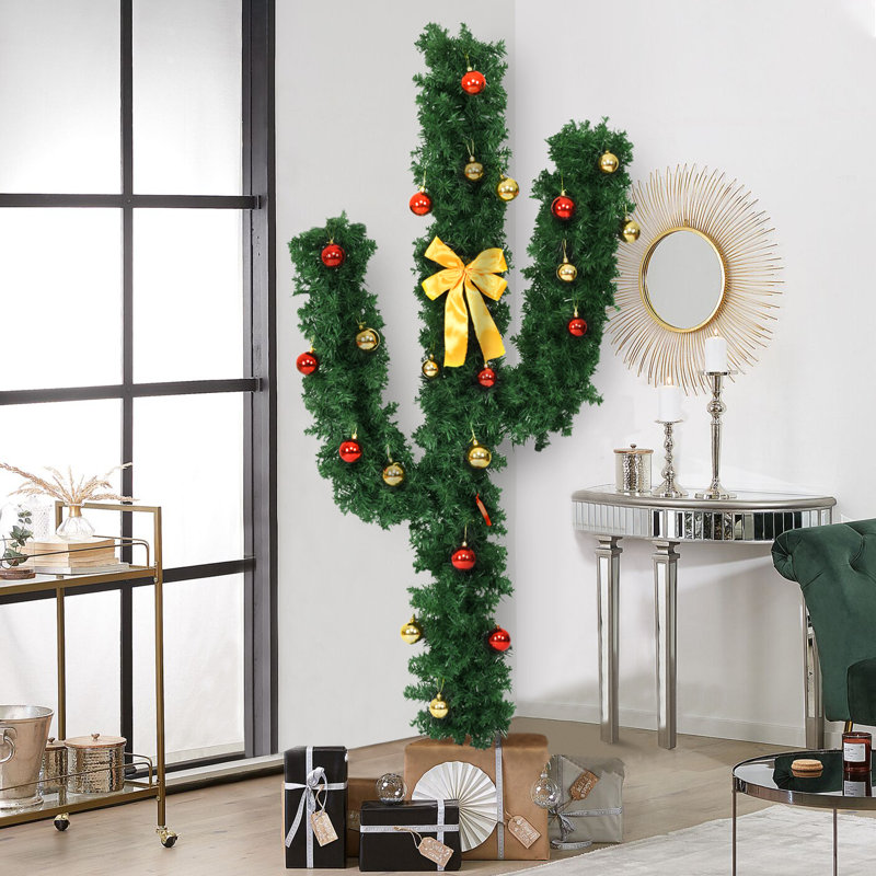 Cactus Christmas Trees Decal