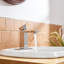 Robinet pour salle de bain à poignée simple avec drain-93026898