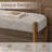 42'' W Chenille Upholstered Bench with Solid Wood Legs-1970903793