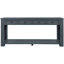 Console / canapé avec tiroirs de rangement et tablette inférieure pour le vestibule (bleu marine)-1298245170
