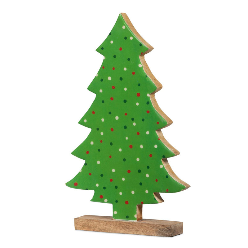 Polka Dot Pattern Tabletop Tree