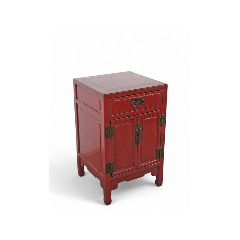 1 - Drawer Solid Wood Nightstand