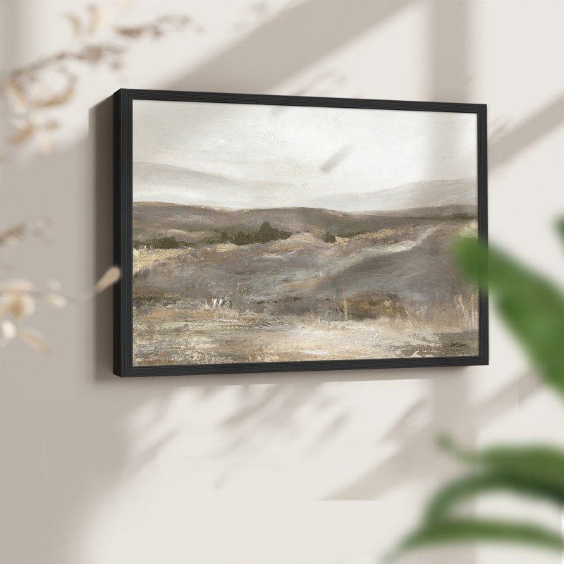 Hill Country - Reproduction encadrée - Restickable, H 8 po x l 10 po, Noir, noir, noir, noir