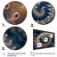 «Pastel Fractal Infinity I», art mural moderne sur toile géométrique-87342678-87342684