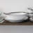 Noritake Austin Platinum Oval Serving Bowl, 9-3/4", 32 oz.