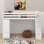 Lit mezzanine simple avec tiroirs