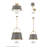 Clarke One Light Medium Wall Sconce with On/Off Pull Chain-88410808