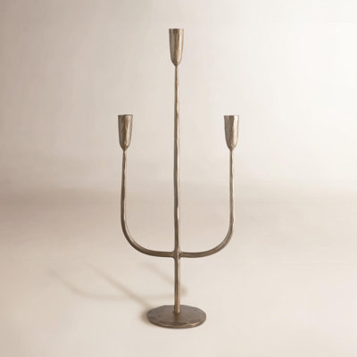 Handcrafted Metal Candelabra