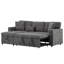 3 Seater Fabric Sofa Bed-1992466936