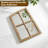 Farmhouse Arch Wood Window Pane Mirror(Set of 2)-126449570-126449571