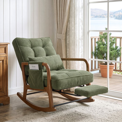 Solid Wood Rocking Chair