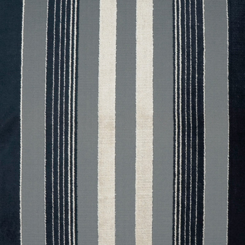 Cayman Pillow Cover & Insert, Domino Striped, Square 20"