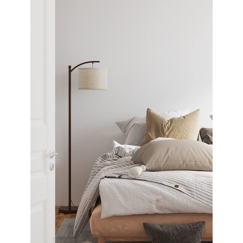 Lampe sur pied traditionnelle 62,2 po Clyda