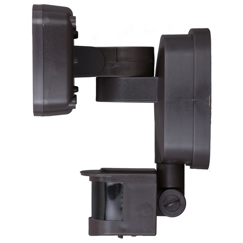 Bronze Dual Head LED Motion Sensor Outdoor Security Flood Light