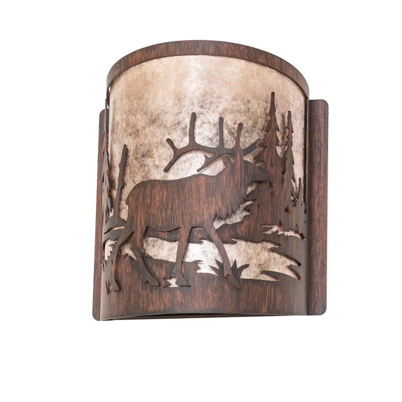 1 - Light Flush Mounted Sconce