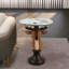 Table d'appoint avec tête de cerf et table d'appoint
