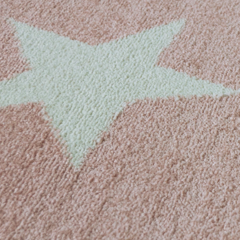 Aquila Pink/White Rug, Rectangle 120 x 170cm