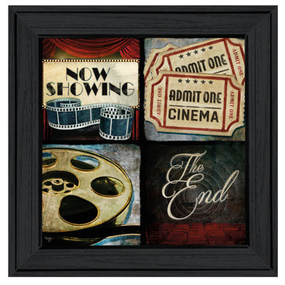 At the Movies I Framed Wall Art for Living Room, Home Decor by Mollie B