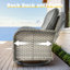 10-Person  Outdoor Sectional With Fire Pit,All-Weather Wicker Patio Set-127377368