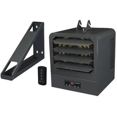 King Electric Electric Ceiling Mounted Space Heater with Adjustable Thermostat , Remote Included and with Digital Display