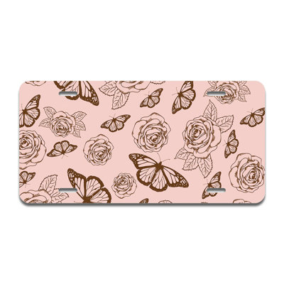 Cadre en aluminium Butterfly Garden