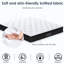 Matelas pour grand lit de 10 pouces avec ressorts ensachés individuellement, sensation de fermeté moyenne, mousse viscoélastique rafraîchissante, tissu respirant tricoté en 3D, système de ressorts absorbant les mouvements, ressort à zones pour la stabilité et le soulagement,-2069088126