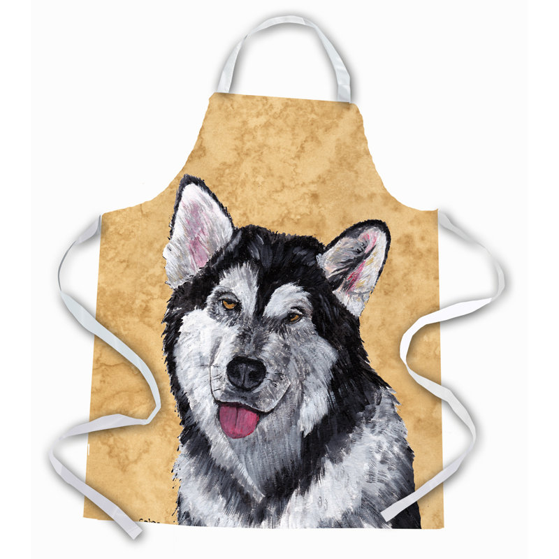 Tablier de malamute effet velours alaskan