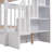 Bunk Bed With Drawer, Storage Stairs-1154624838-1154624837