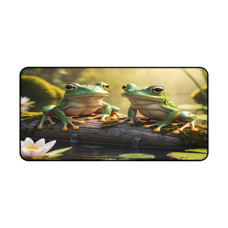 Polyester Desk Pad, 14.4x12.1