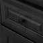 71" Tall Kitchen Pantry Vintage Embossed Textured Storage Cabinet with 2 Drawers, Freestanding Dining Hutch Cupboard-129694739