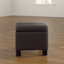 Louella 42cm Wide Faux Leather Square Cube Ottoman with Storage-17789668