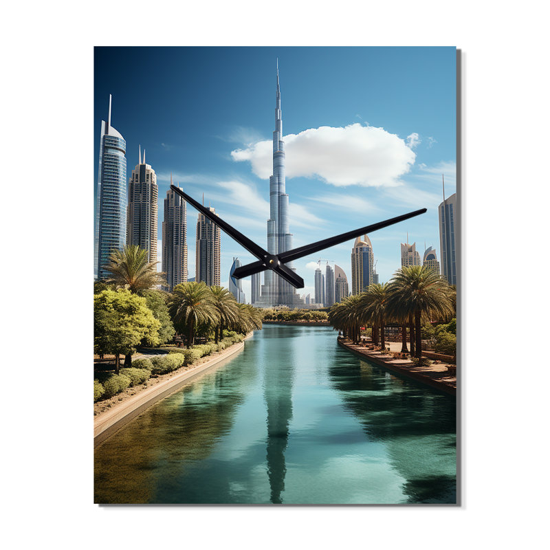 Horloge murale Cityscapes, Grand