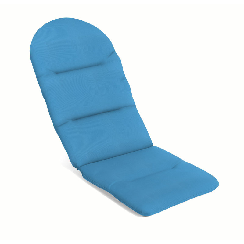 Arns Sunbrella Outdoor 49" Adirondack Chair Cushion, Canvas Capri Sunbrella