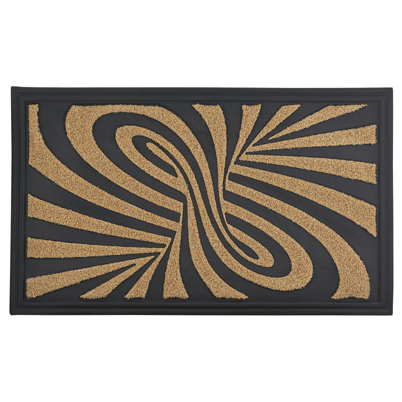 Pellot Non-Slip Doormat for Entry, 18" x 30", Waterproof, Mat, Beige