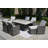 Rectangular 8 - Person Dining Set with Cushions