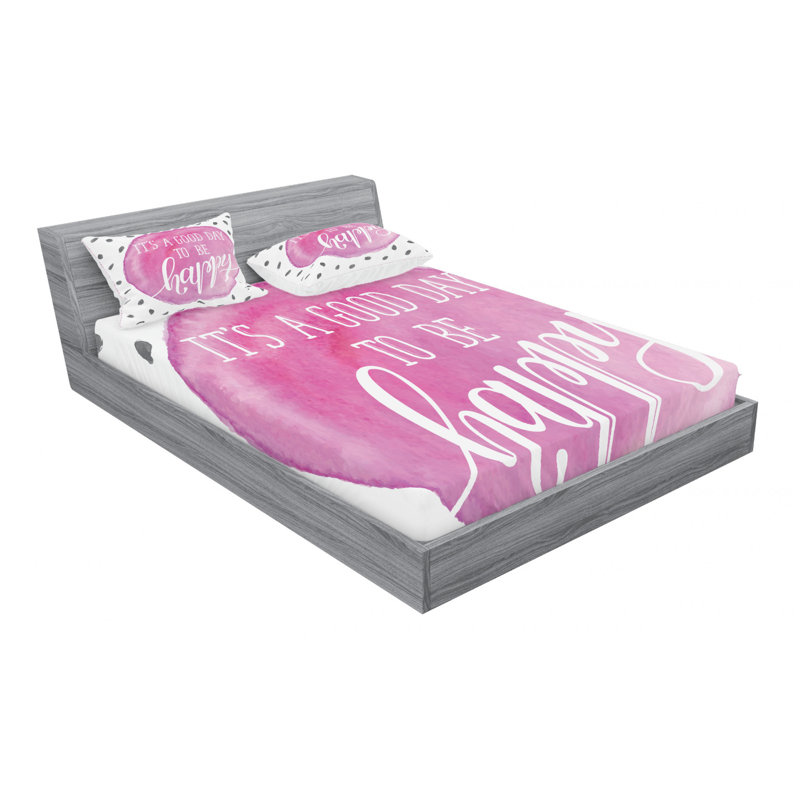 Microfiber Sheet Set, Queen Sheet Set with Fitted Sheet