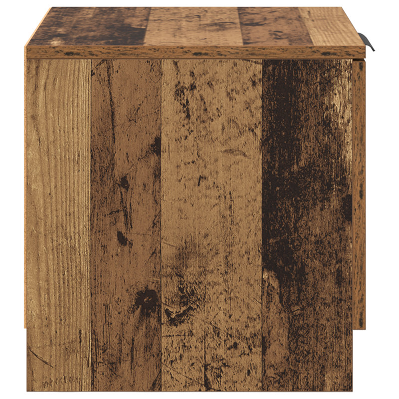 40cm W Manufactured Wood Bedside Table
