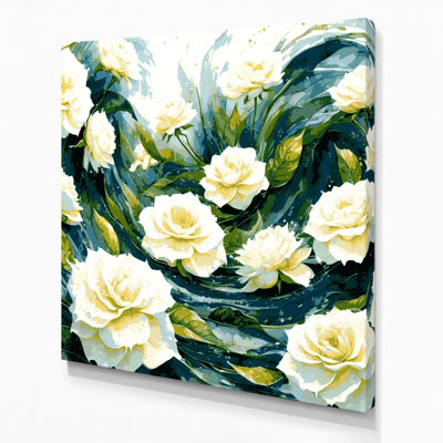 Art mural sur toile Botanical Gardenias