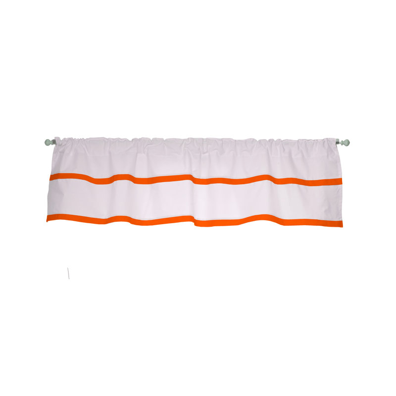 Jupe de fenêtre 72 po Dvorak, Orange