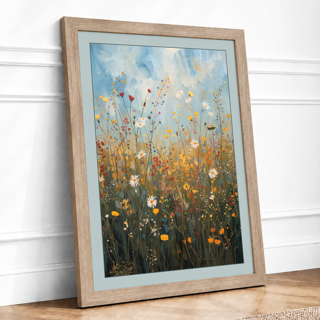 Wildflower Meadow Botanical - Framed Print