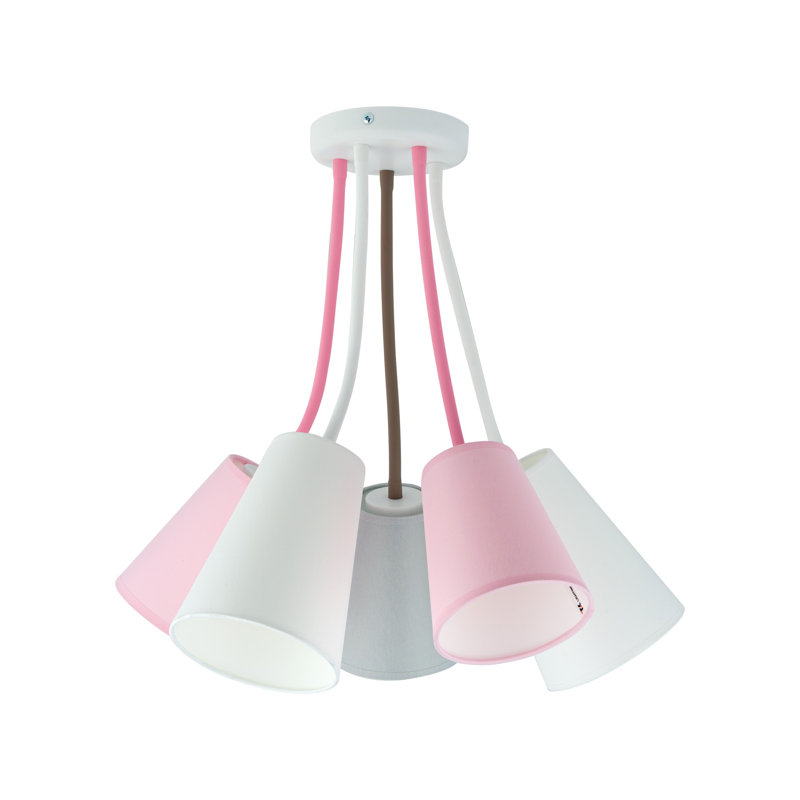 Aragam Fabric Semi Flush Mount