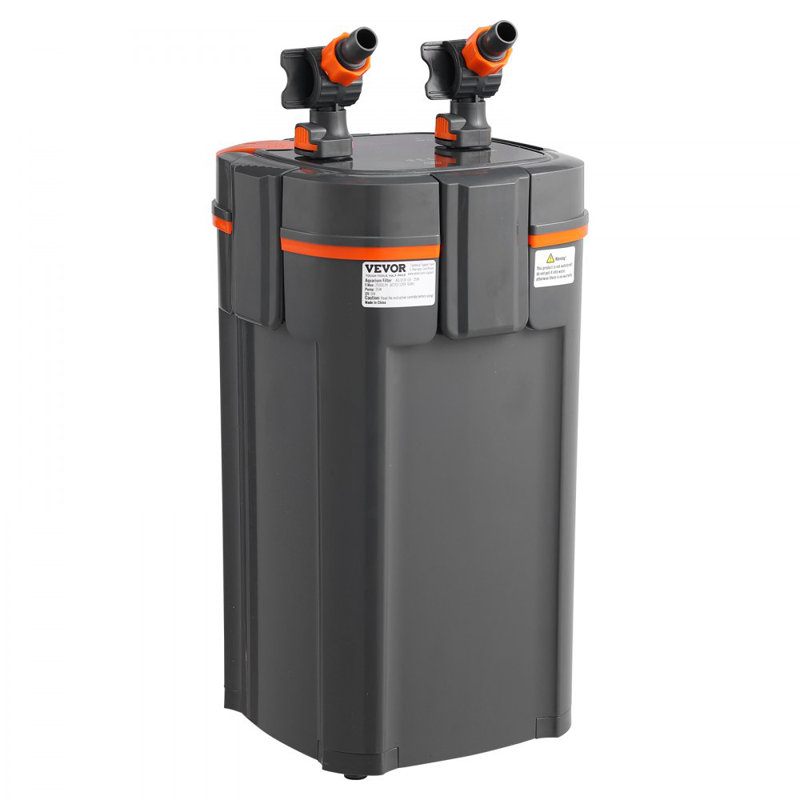 Aquarium Filter 660GPH, 5-Stage Canister Filter 235 Gallon, Ultra-Quiet Internal Aquarium Filter with UV Protection, Submersible Power Filter with Multiple Function for Fish Tanks, 25W