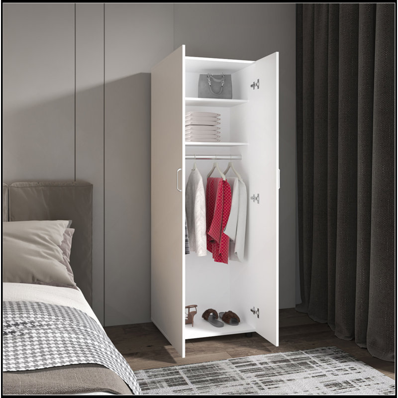 Armoire Barkley, blanc, Blanc