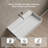 MonBlari 31.5" X 18" Rectangle Solid Surface Wall Mount Sink Matte White-126678453-126678454